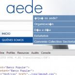 La web de la Asociación de Editores tiene como descripción: "Banco Popular"