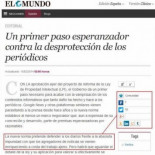 La doble moral de los periódicos