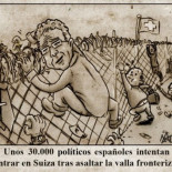 Políticos españoles intentado entrar en Suiza