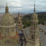 El 'skyline' de Barcelona, a vista de 'drone'