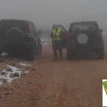 Paralizan una cacería por la niebla y descubren que la lista de participantes era falsa