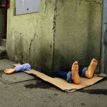 Artistas callejeros que quieren que la gente piense