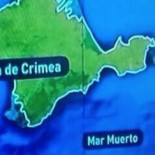 Antena 3 Noticias sitúa el mar Muerto en Crimea y Rusia