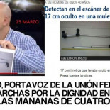 El portavoz de la Unión Federal de Policía difama y criminaliza a las Marchas por la Dignidad en "Las Mañanas de Cuatro"