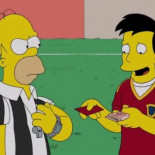 Un jugador de la Selección Española soborna a Homer Simpson, árbitro del Mundial 2014