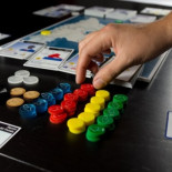 Una partida a 'Democracia', el juego de mesa