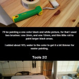 Pintando un mural sin saber dibujar