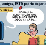 La Constitución no lo permite (Viñeta de Vergara)