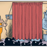 Tiró de la manta (pero poco) (Viñeta de Vergara)