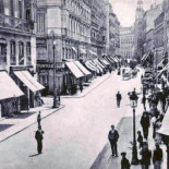 Una calle de corcho en Madrid