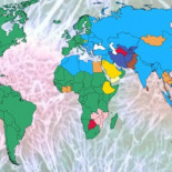 Un mapa muestra dónde predominan los diferentes tipos de cáncer