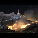 Fuegos artificiales provocan incendio en la montaña de Cullera