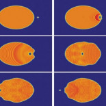 La formación de burbujas oscuras en luz líquida