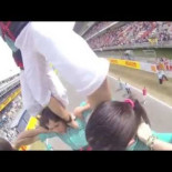 Castillo humano a vista de "enxaneta"