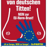 Die Partei: el partido que defiende "las tetas grandes" se sentará en la Eurocámara