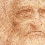 El autorretrato de Leonardo se desvanece