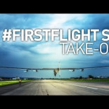 El avión propulsado por energía solar hace su vuelo inaugural