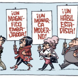 Muy campechano (Viñeta de Fontdevila)