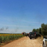 Se estrella en Morón un cazabombardero