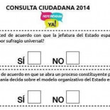 Primer referéndum ciudadano sobre el modelo de Estado