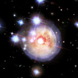 Así es el estallido de una estrella, captado a lo largo de 4 años