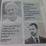 Noticias de Gipuzkoa se sincera en un pie de foto sobre lo que opina del alcalde de Vitoria