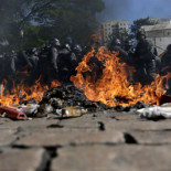 Las protestas en Brasil ante el arranque del Mundial, en imágenes