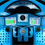 Esta es la cabina del coche que alcanzará 1.600 kilómetros por hora