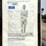 Hospital de Bellvitge cierra este verano 203 camas. Y éste es el anuncio que han puesto a unos metros de la puerta...