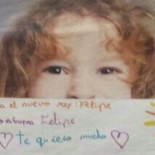 Felicidades Felipe VI. Te quiero mucho. Banco Santander