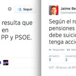El concejal de UPyD @jaimeberenguer antes de que se supiera que Rosa Díez participara de la SICAV, y después