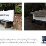 Así es cómo Vancouver responde a los “pinchos contra los sin techo” de Londres