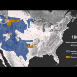 Time-lapse de la confiscación de tierras a los nativos de Norteamérica entre 1776 y 1887