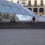 ¿Te comerías un bocata en esta plaza?