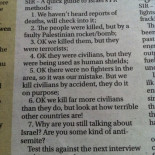 La propaganda israelí en siete cómodos pasos