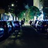 Leds y 200 envases de pollo asado contra la Ley Mordaza