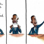 Reír por no llorar: las viñetas sobre el bombardeo en Gaza