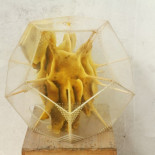 Esculturas hechas por abejas