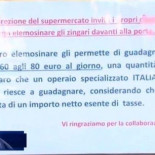 Se extiende en Italia una campaña para que los ciudadanos no den limosna a los mendigos