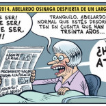 Desorientado (viñeta de Bernardo Vergara)