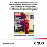 Si la ONU quiere saber lo que pasa con la Memoria Histórica en España...