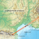 Los Alpes desde los Pirineos, un nuevo Récord del Mundo