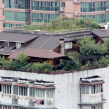 Nuevo hito en la moda china de construir en las azoteas