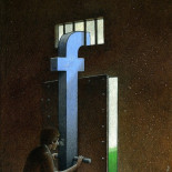 El arte satírico de Pawel Kuczynski sobre facebook