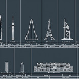 Las estructuras más importantes erigidas por el hombre, en una imagen