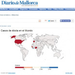 Malaprensa: Mapa de dudosa utilidad sobre el ébola