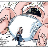 La criatura (Viñeta de Manel Fontdevila)