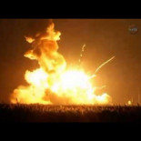 Estalla el cohete Antares en su despegue