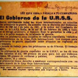 Oferta para españoles en URSS: alojamiento y comida gratis, jornada de 8 h. remuneradas en clima templado