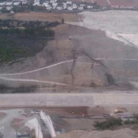 Nuevo desprendimiento en la ladera de Yesa